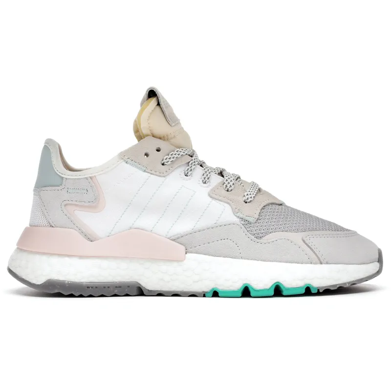adidas Nite Jogger White Mint Pink (W) (EF8721)