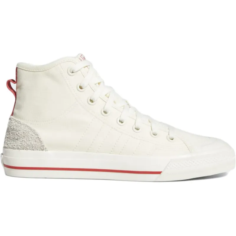 adidas Nizza Hi RF Off White Glory Red (EF5757)