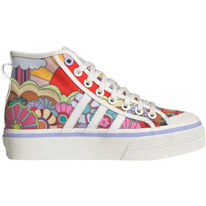 adidas Nizza Platform Mid Floral (W) (GY5465)