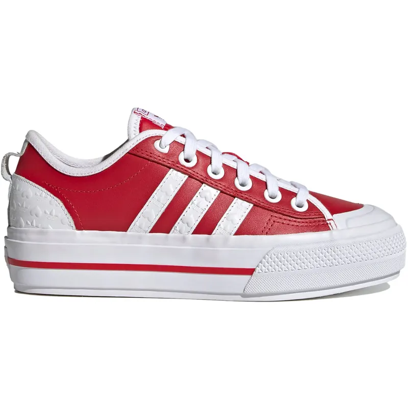 adidas Nizza RF Platform Heart Embossed Scarlet (W) (FZ1841)