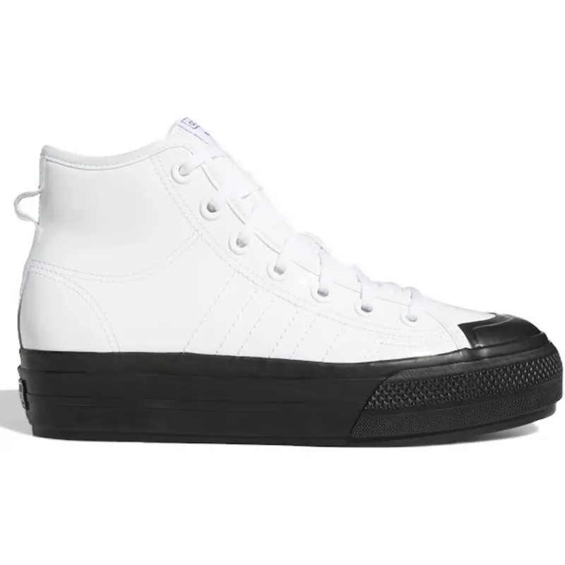 adidas Nizza RF Platform Mid White Black (W) (FY7606)