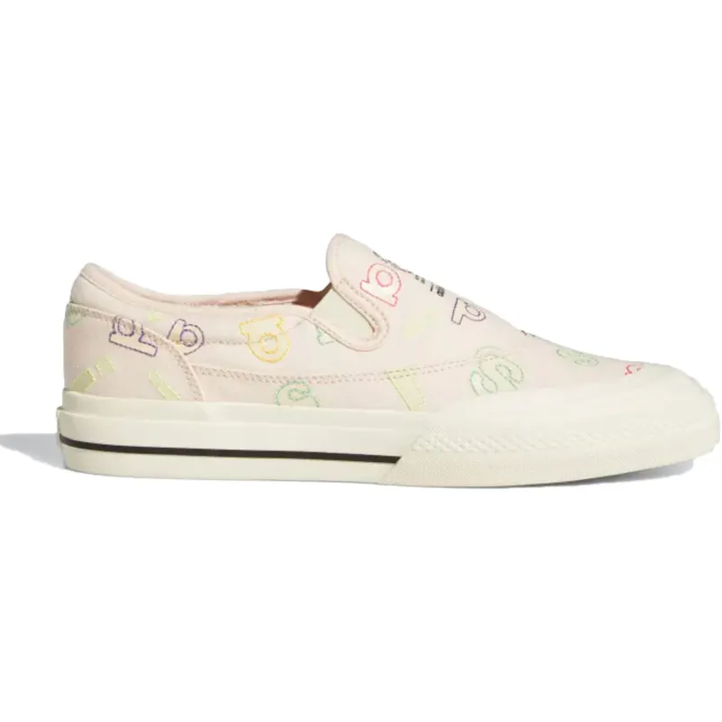 adidas Nizza RF Slip-On Allover Letters (Q47349)