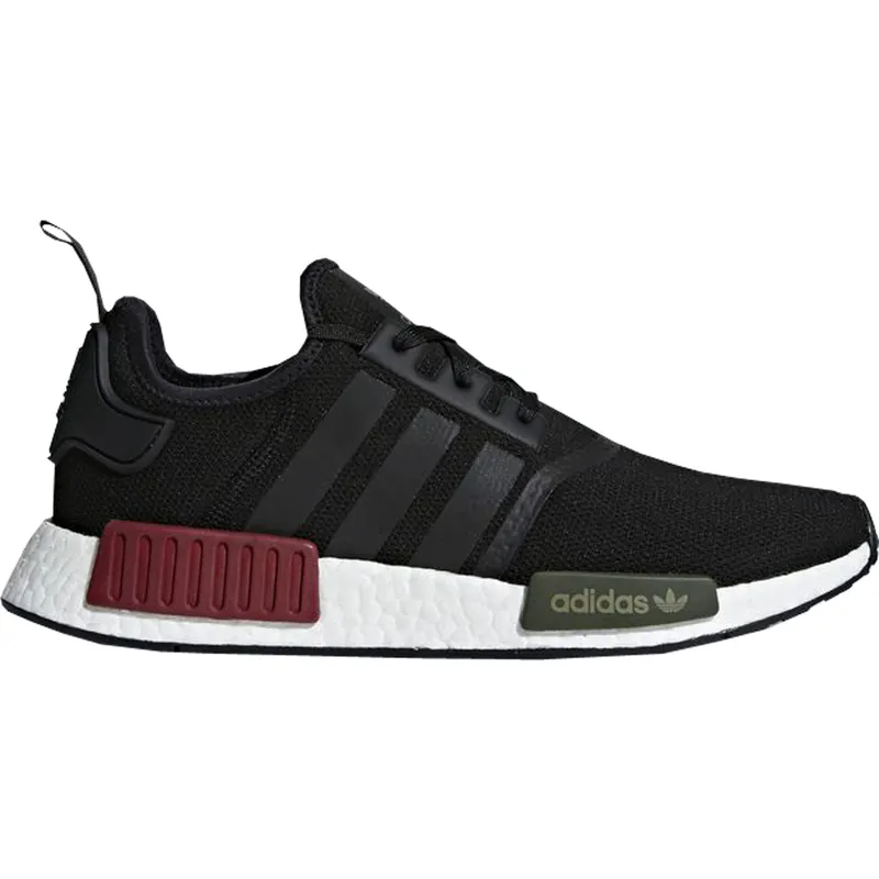 adidas NMD R1 Core Black Collegiate Burgundy (BB7791)
