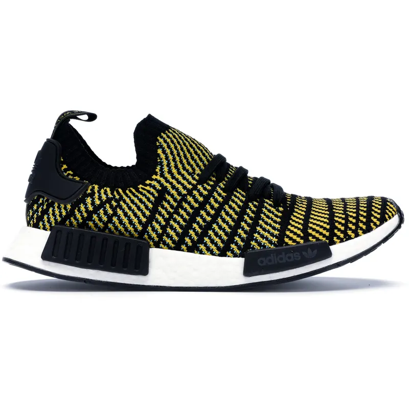 adidas NMD R1 STLT Black Yellow (AQ0934)