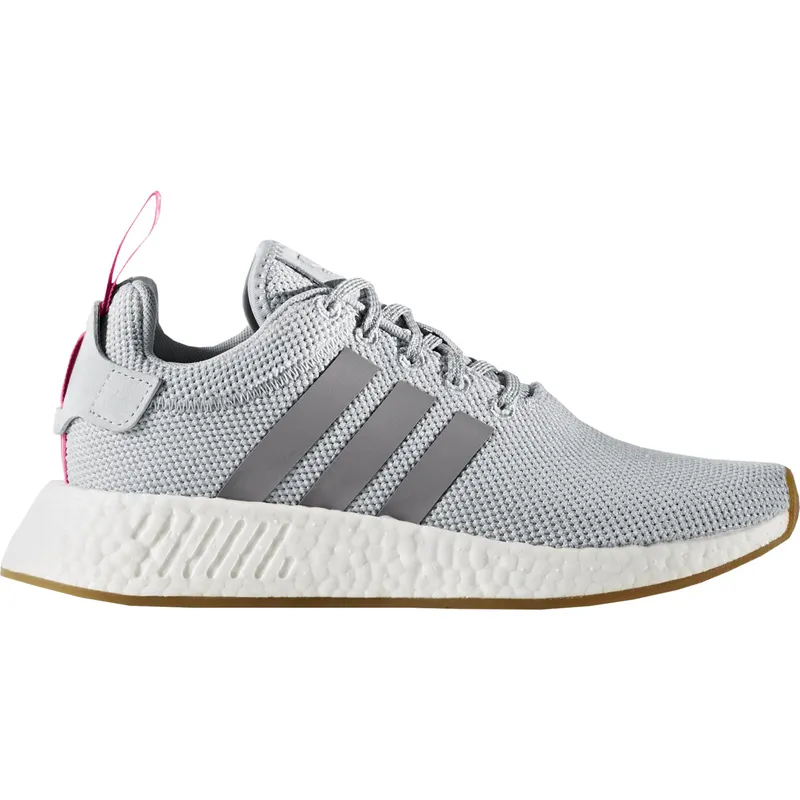 adidas NMD R2 Grey Shock Pink (W) (BY9317)