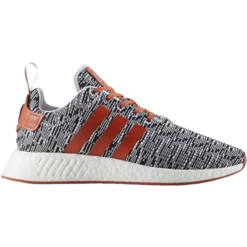 adidas NMD R2 White Grey Solar Red (CQ0720)