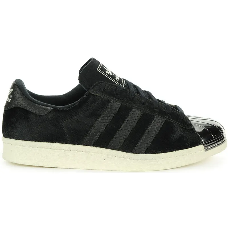 adidas Superstar 80s Metal Toe Pony Hair Black (B26314)