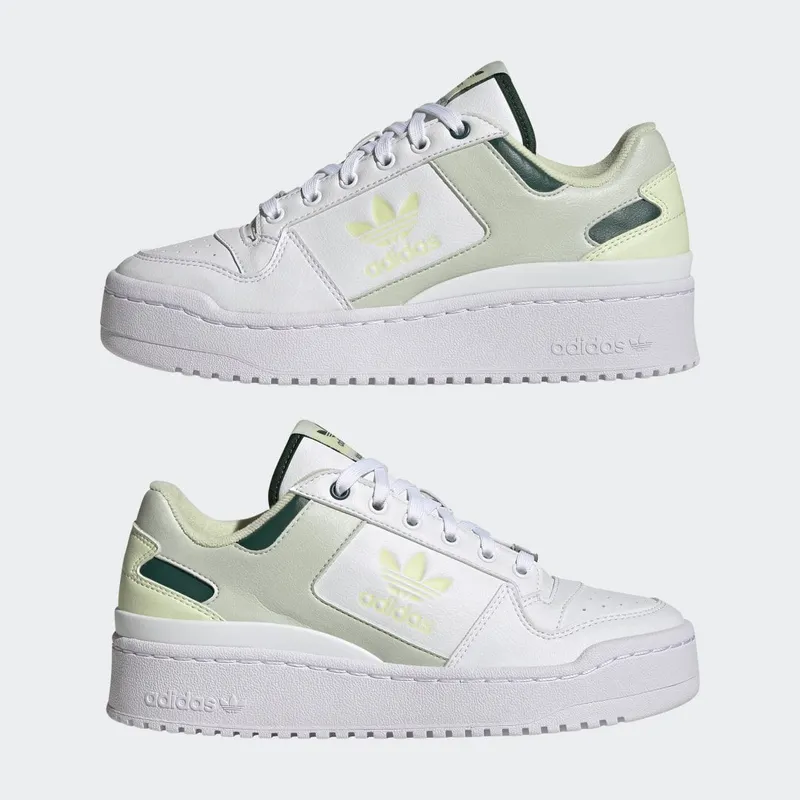 adidas Forum Low Vegan Cloud White / Linen Green / Almost Lime (GY1894)