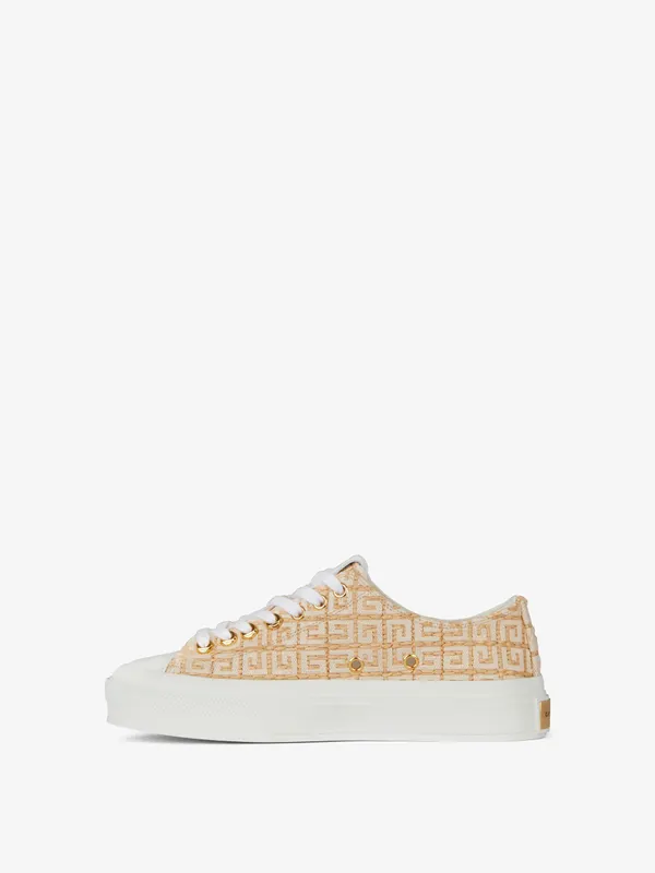 Givenchy Sneakers City Sport in 4G raffia (BE001NE1CV-250)