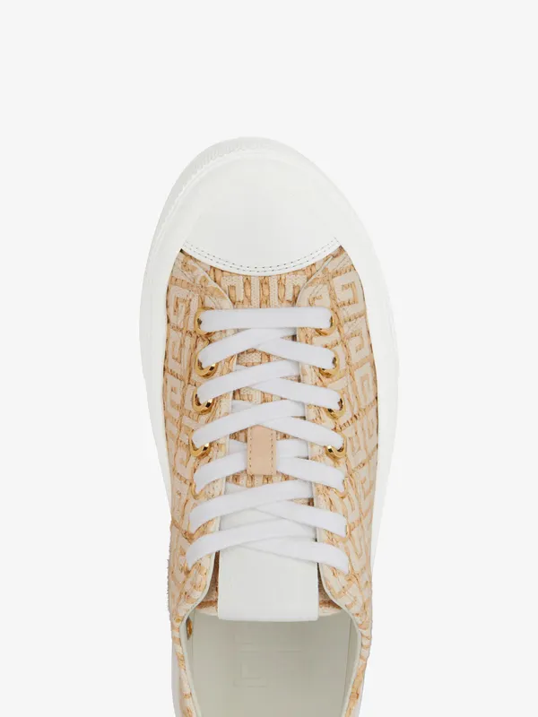 Givenchy Sneakers City Sport in 4G raffia (BE001NE1CV-250)