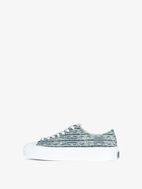 Givenchy City sneakers in 4G jacquard (BE001NE1EL-457)