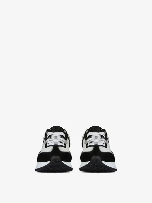Givenchy GIV Runner sneakers in suede, leather and nylon (BE001TE11R-029)