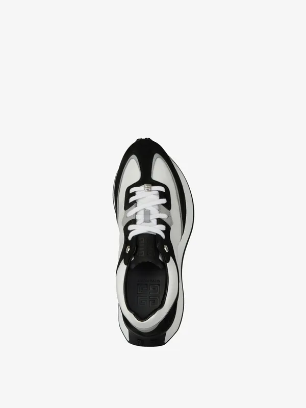 Givenchy GIV Runner sneakers in suede, leather and nylon (BE001TE11R-029)