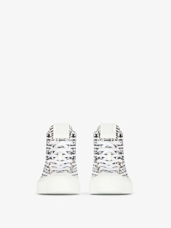Givenchy High sneakers City in 4G jacquard (BE0025E10N-004)