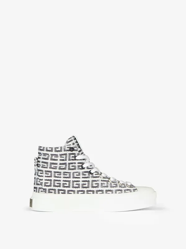 Givenchy High sneakers City in 4G jacquard (BE0025E10N-004)