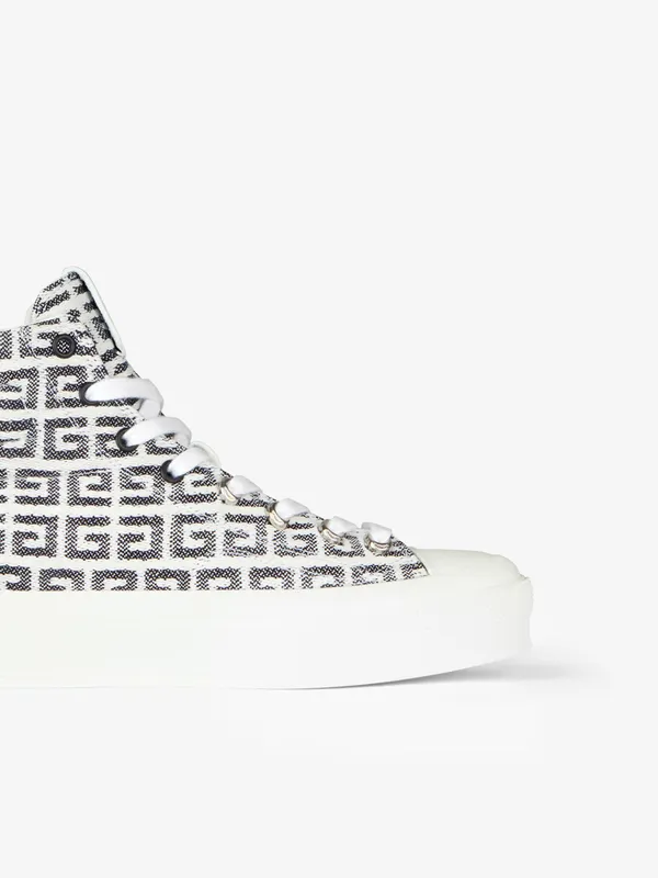 Givenchy High sneakers City in 4G jacquard (BE0025E10N-004)