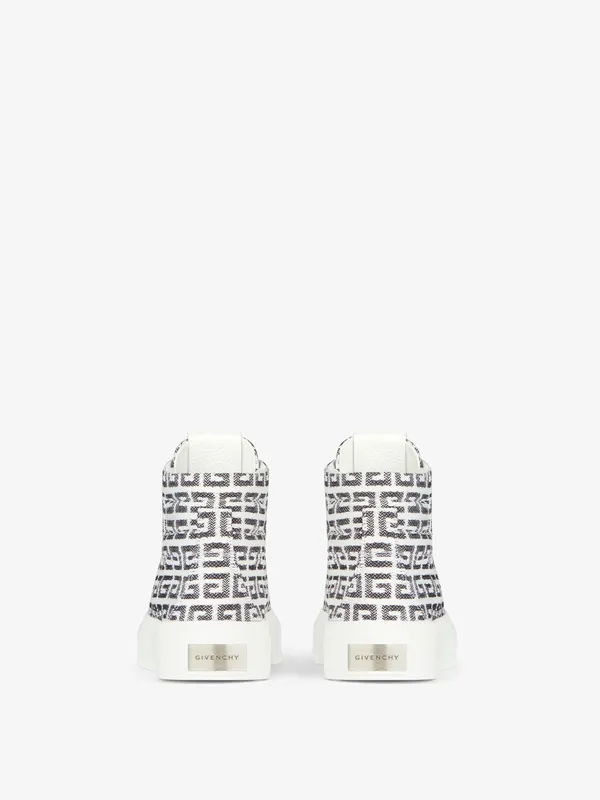 Givenchy High sneakers City in 4G jacquard (BE0025E10N-004)