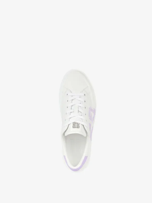 Givenchy Sneakers City Sport in 4G printed leather (BE0027E1CK-599)