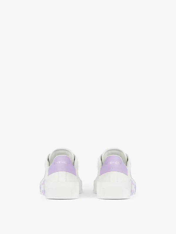 Givenchy Sneakers City Sport in 4G printed leather (BE0027E1CK-599)