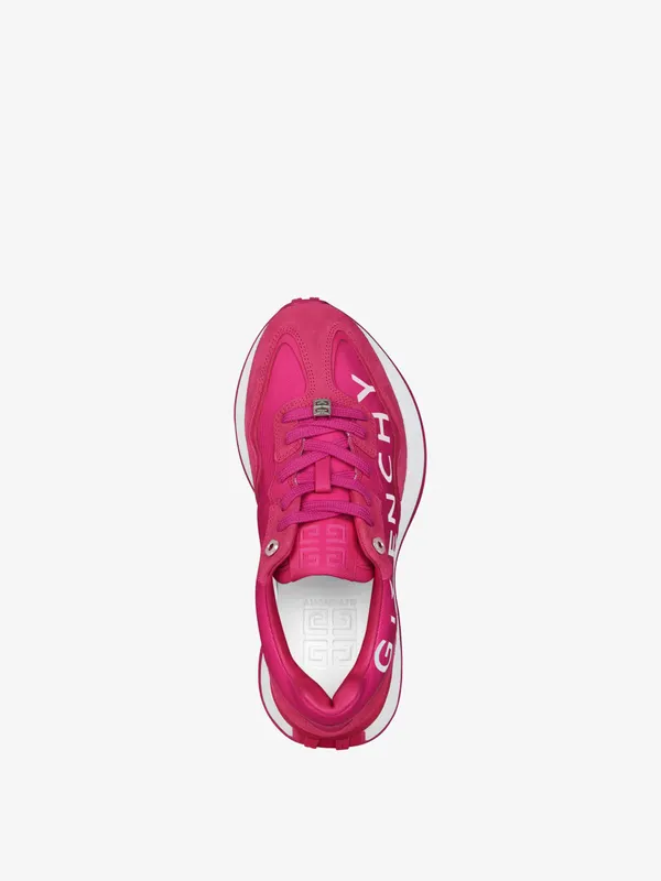 Givenchy GIV Runner sneakers in suede, leather and nylon (BE002UE1GM-652)
