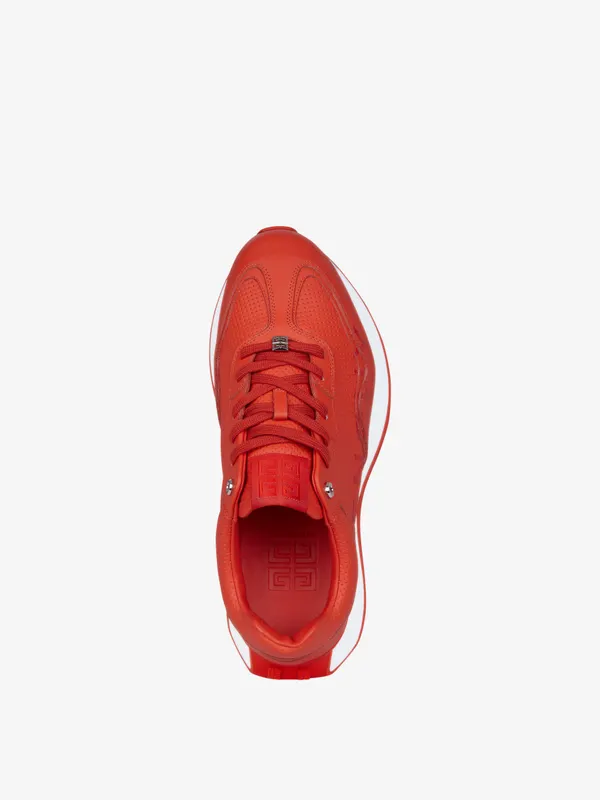 Givenchy GIV Runner sneakers in perforated leather (BH005CH196-801)