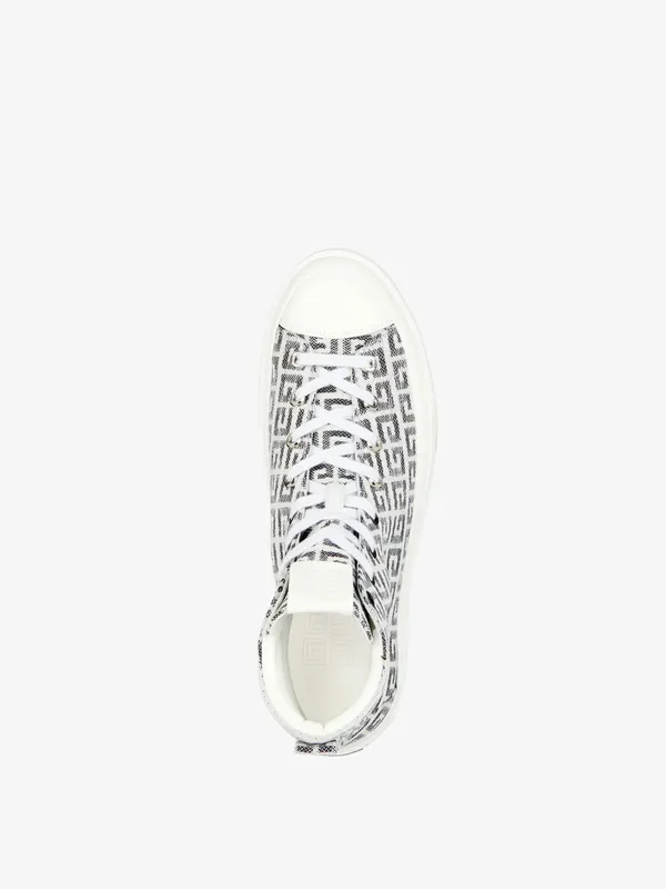 Givenchy High sneakers City in 4G jacquard (BH005LH0VC-004)