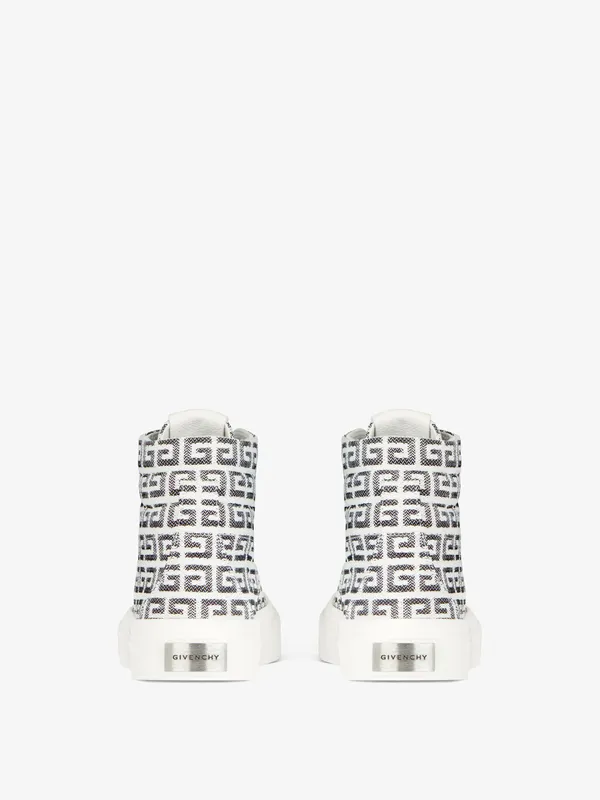 Givenchy High sneakers City in 4G jacquard (BH005LH0VC-004)