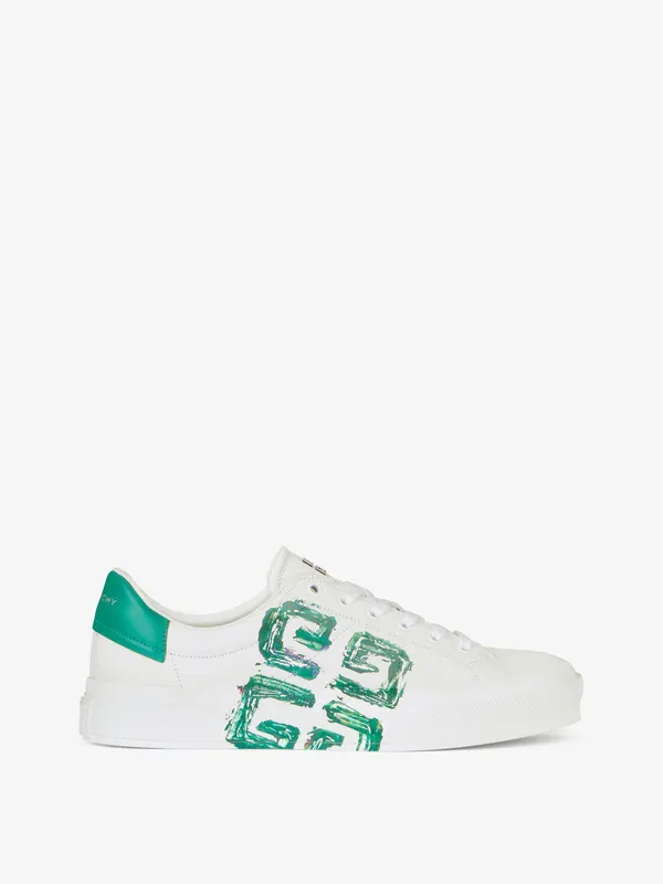 Givenchy Sneakers City Sport in 4G print leather (BH005VH16T-115)