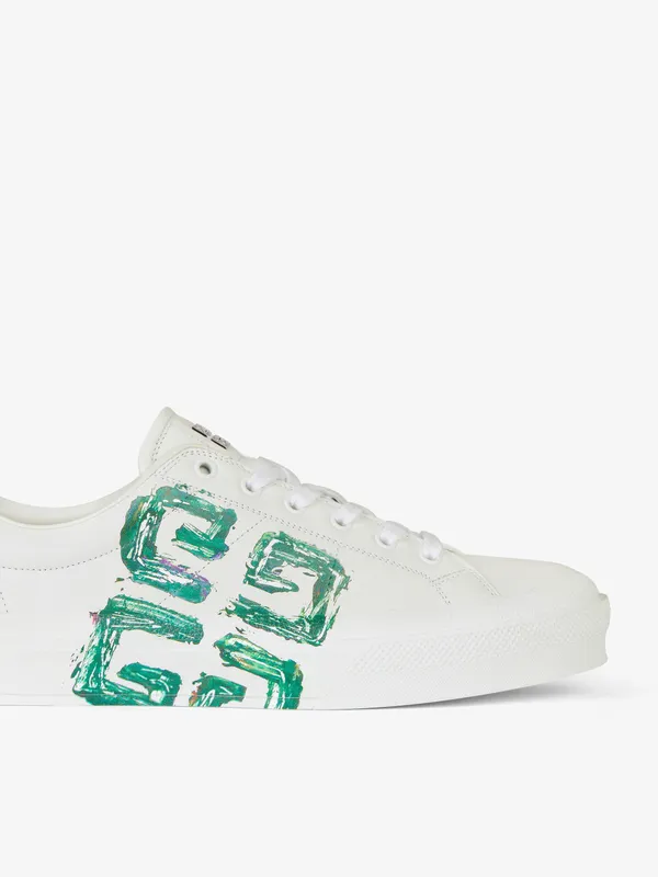 Givenchy Sneakers City Sport in 4G print leather (BH005VH16T-115)