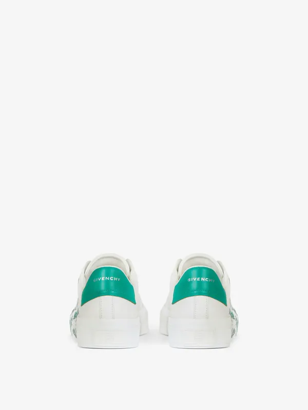 Givenchy Sneakers City Sport in 4G print leather (BH005VH16T-115)