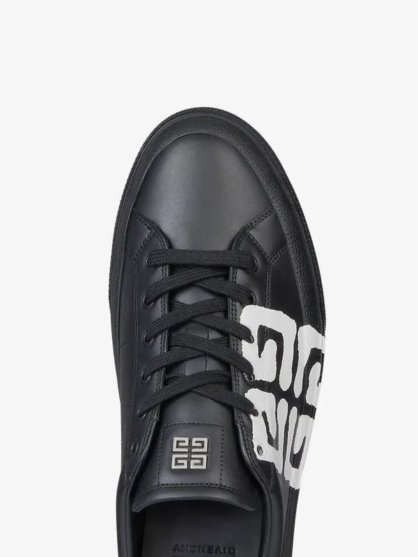 Givenchy Sneakers City Sport in 4G print leather (BH005VH16W-004)