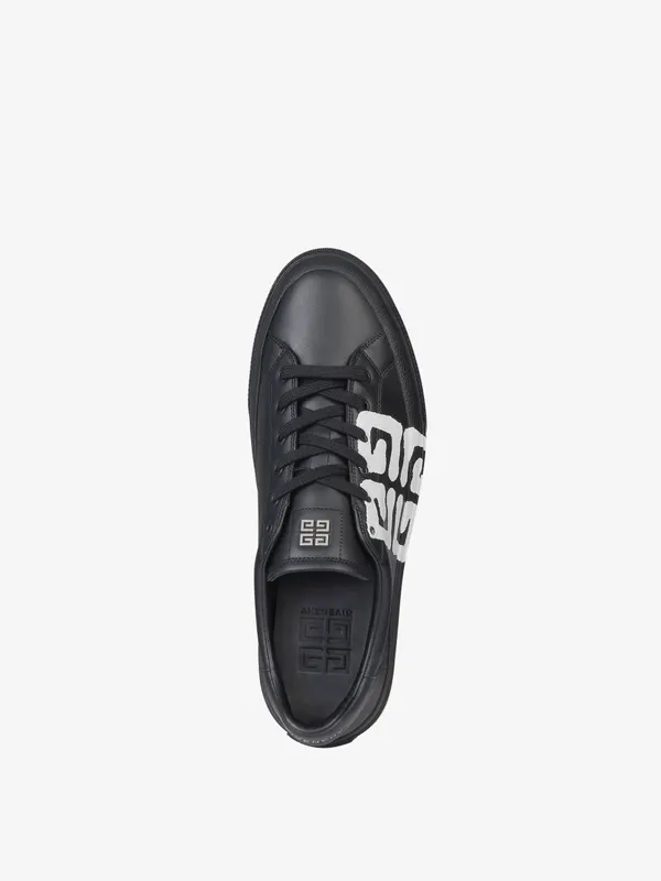 Givenchy Sneakers City Sport in 4G print leather (BH005VH16W-004)