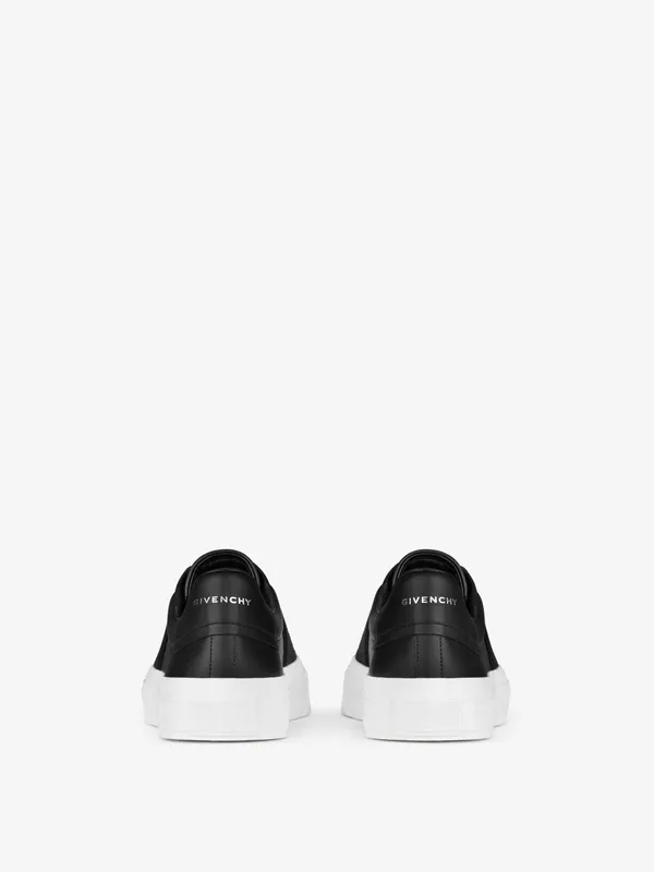 Givenchy Sneakers in leather with GIVENCHY webbing (BH005XH14X-001)