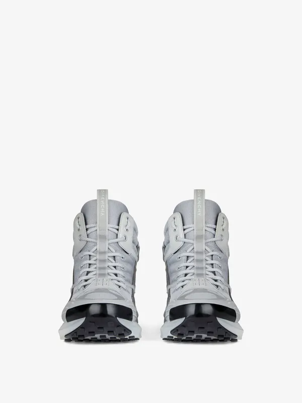 Givenchy GIV 1 TR high sneakers in mesh, suede and leather (BH005YH144-057)