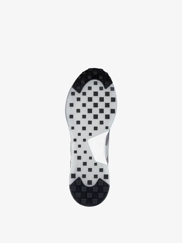 Givenchy GIV 1 TR high sneakers in mesh, suede and leather (BH005YH144-057)