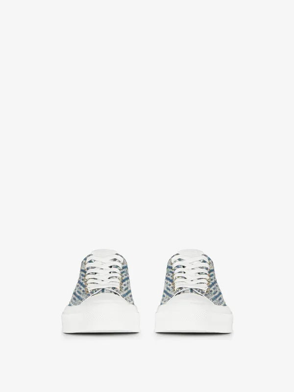 Givenchy City sneakers in 4G jacquard (BH006DH18M-457)