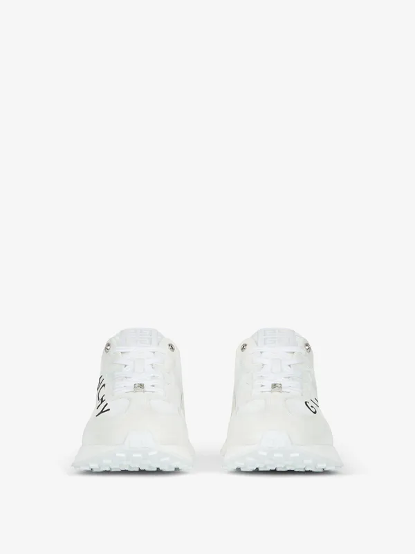 Givenchy GIV Runner sneakers in suede, leather and nylon (BH006ZH1AJ-100)
