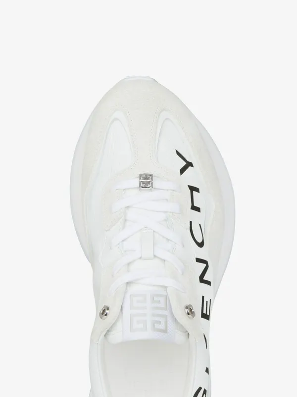 Givenchy GIV Runner sneakers in suede, leather and nylon (BH006ZH1AJ-100)