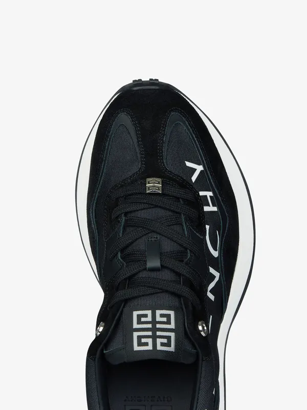 Givenchy GIV Runner shoes in suede, leather and nylon (BH006ZH1AL-001)