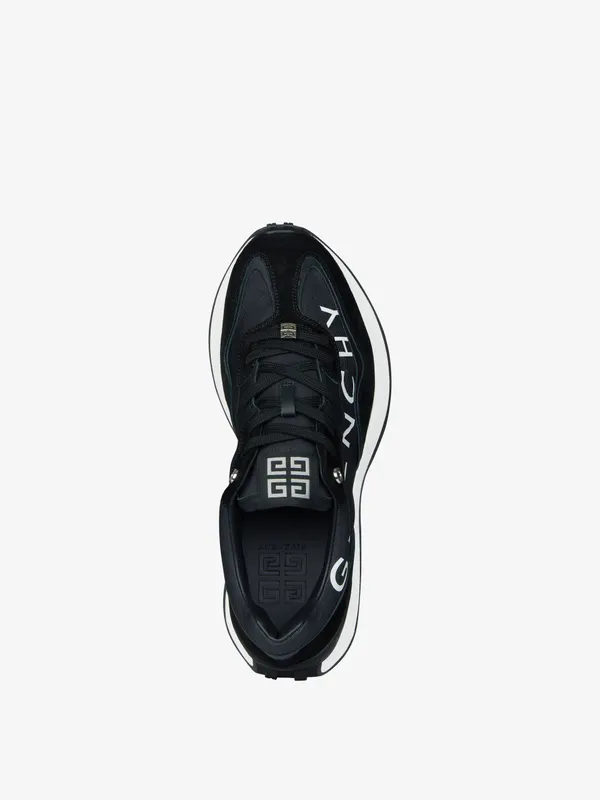 Givenchy GIV Runner shoes in suede, leather and nylon (BH006ZH1AL-001)