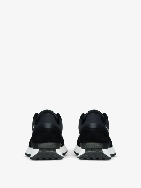 Givenchy GIV Runner shoes in suede, leather and nylon (BH006ZH1AL-001)