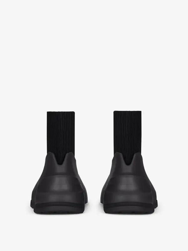 Givenchy Monumental Mallow hybrid shoes in rubber and mesh (BHZ012H10L-001)