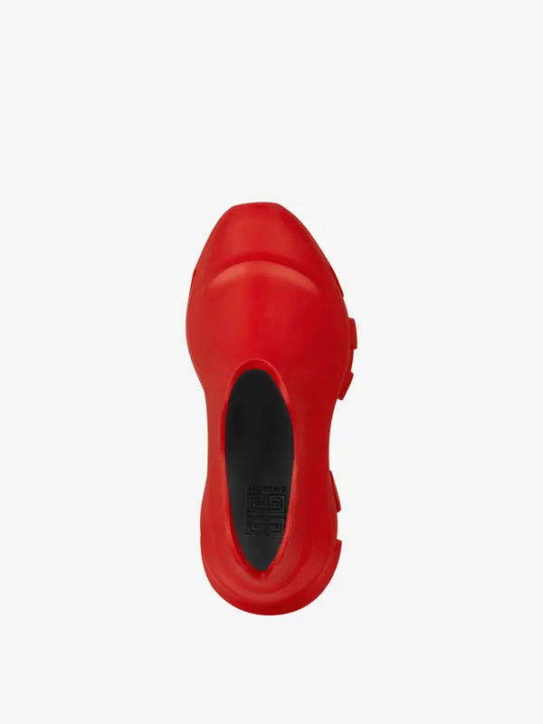 Givenchy Monumental Mallow low shoes in rubber (BHZ013H188-600)
