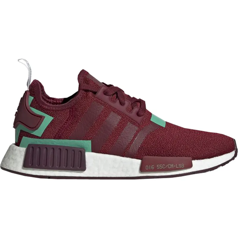 adidas NMD R1 Collegiate Burgundy Hi Res Green (W) (BD8007)