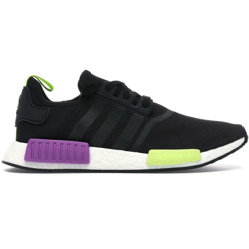 adidas NMD R1 Core Black Shock Purple (D96627)