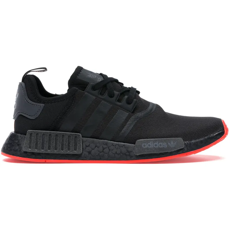adidas NMD R1 Core Black Solar Red (F35881)