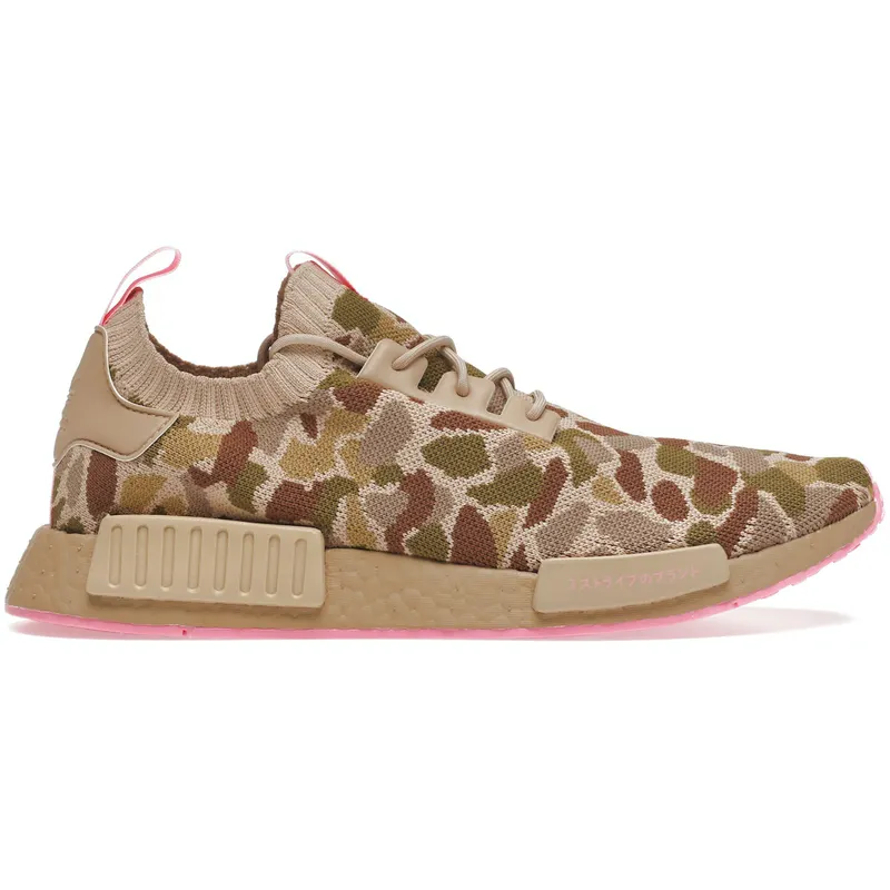 adidas NMD R1 Primeknit Duck Camo Pink (G57940)