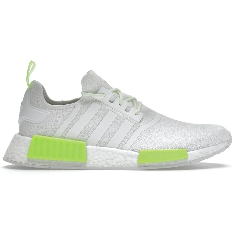 adidas NMD R1 Crystal White Solar Green (GW5663-WL)