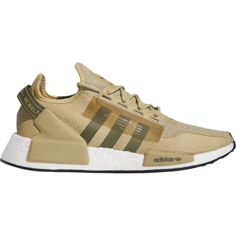 adidas NMD R1 V2 Beige Tone Focus Olive (GY1395)