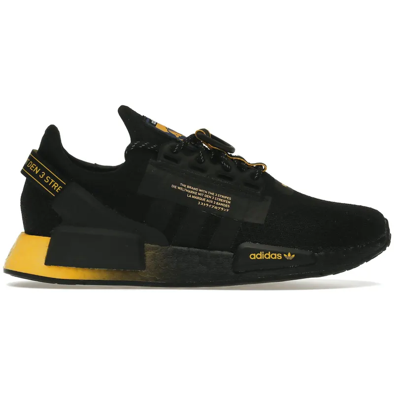 adidas NMD R1 V2 Black Gradient Yellow (GY5354)